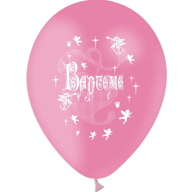 Ballons anniversaire 60ans Rose - Au Clown de Paris