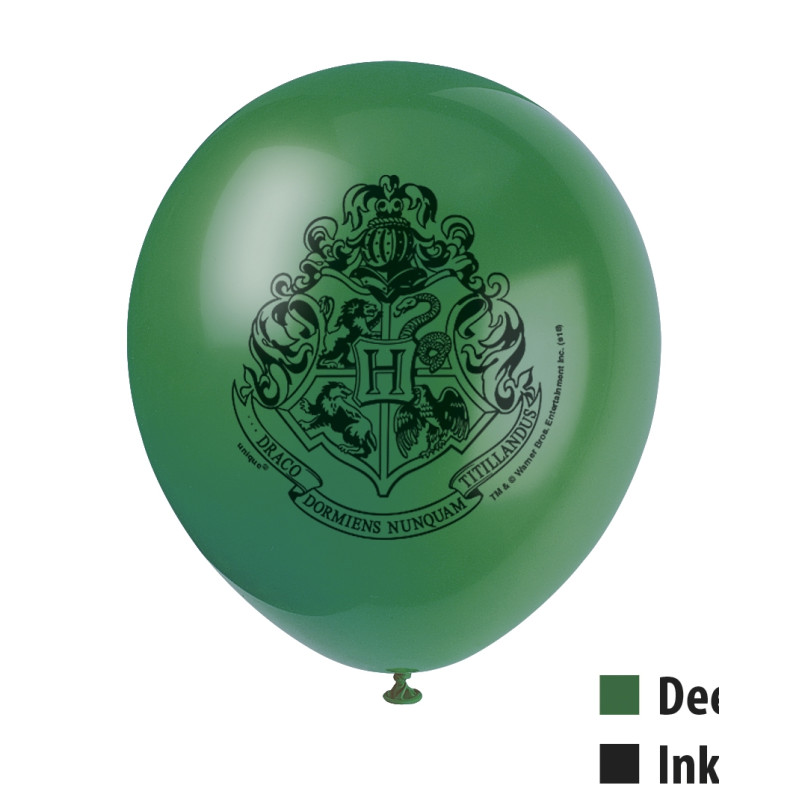 Ballons de baudruche - Harry Potter Poudlard - lot de 8