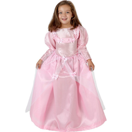 Déguisement princesse robe satinée fille 3-4 ans