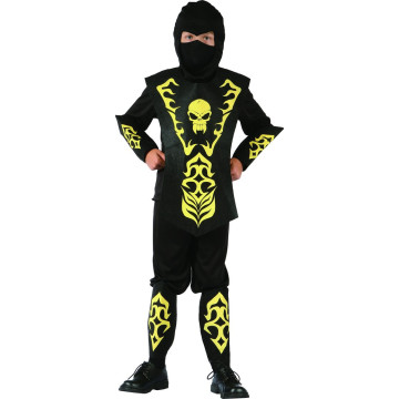 Déguisement ninja jaune garçon