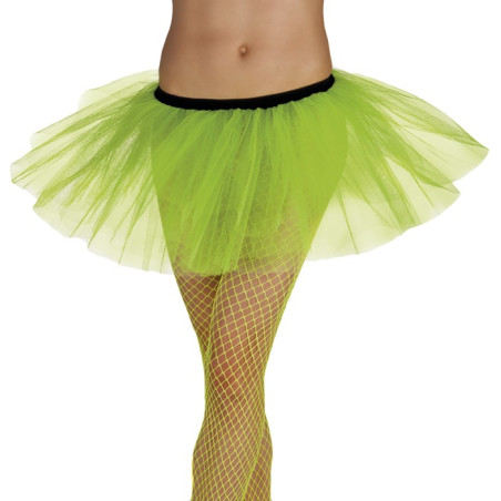 Tutu vert fluo femme