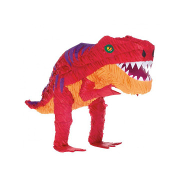 Piñata T-Rex rouge 58 x 29 x 23 cm