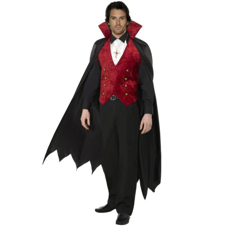 Déguisement vampire avec cape homme Halloween