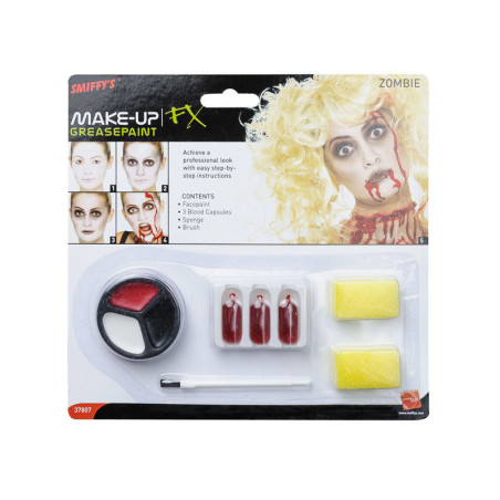 Kit maquillage zombie femme Halloween