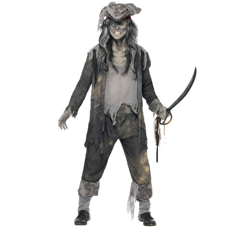 Déguisement fantôme pirate homme Halloween