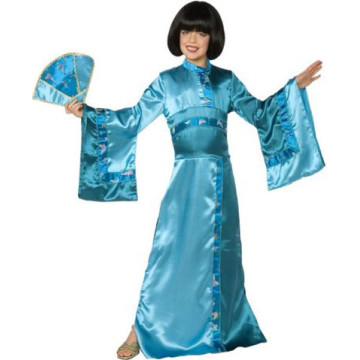 Déguisement chinoise bleue fille