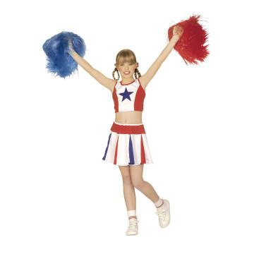 Déguisement pompom girl étoile fille