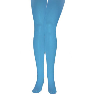 Collants turquoise adulte