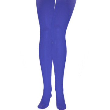 Collants opaques bleus adulte