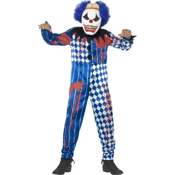 Déguisement clown arlequin enfant Halloween