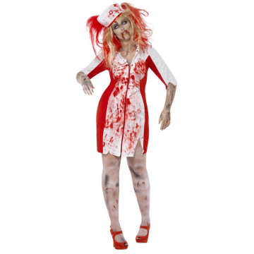 Déguisement zombie infirmière grande taille femme Halloween