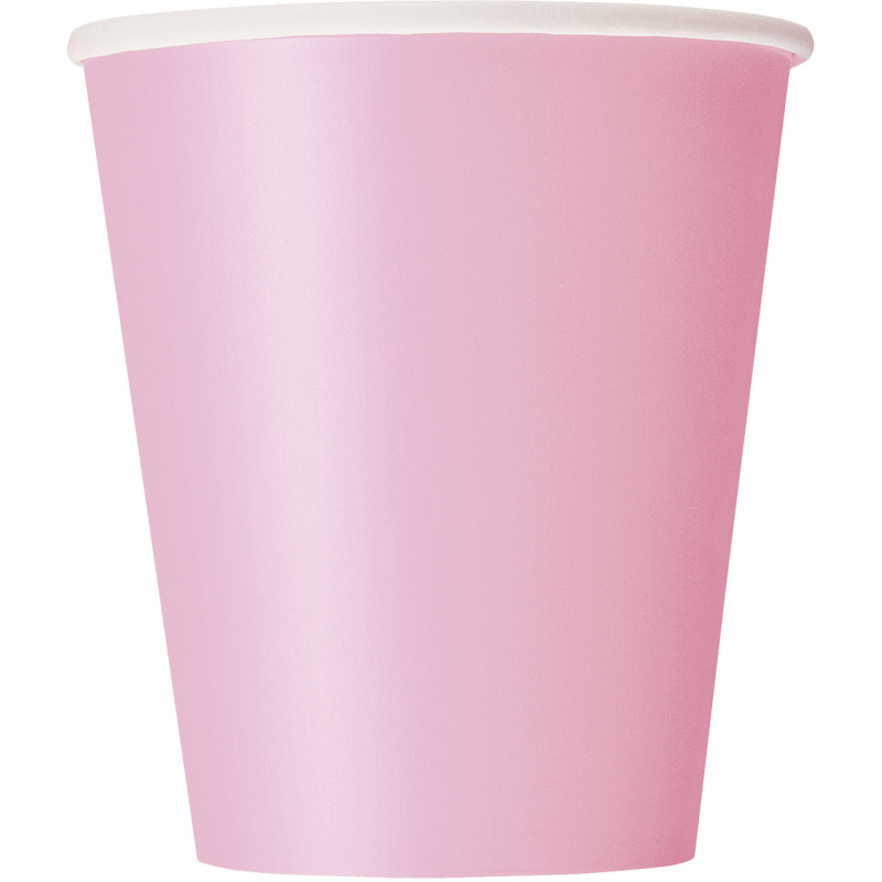 Gobelet Rose (350ml) -  - 100% belge - Déguisements - Tenues  de Carnaval - Créations des Ballons - Fête Thématiques