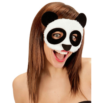 Loup peluche panda adulte