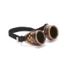 Lunettes aviateur cuivre steampunk adulte