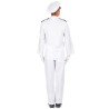 Déguisement uniforme d'officier de la marine homme