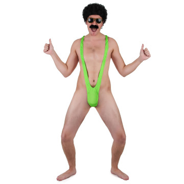 Mankini Vert Fluo Homme