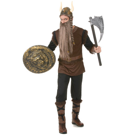 Déguisement Viking effet cuir Homme