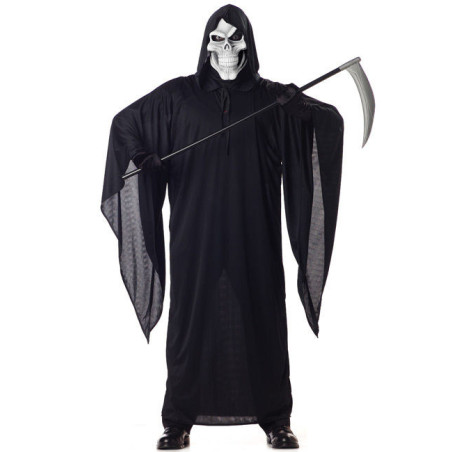 Déguisement grande taille faucheuse homme Halloween