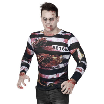 T-shirt de Zombie prisonnier Halloween