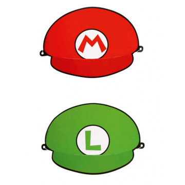 8 Chapeaux de fête Super Mario™