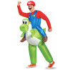 Déguisement gonflable Mario sur Yoshi Nintendo® adulte