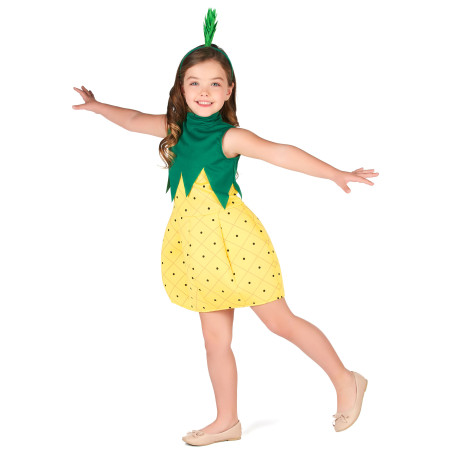 Déguisement fille robe Ananas