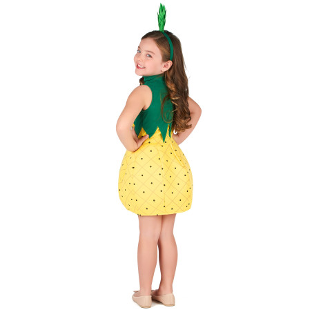 Déguisement fille robe Ananas