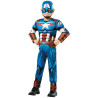 Déguisement luxe Captain America série animée garçon