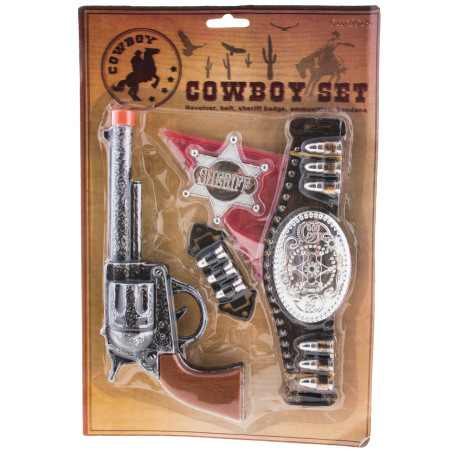 Kit cowboy 5 pièces enfant