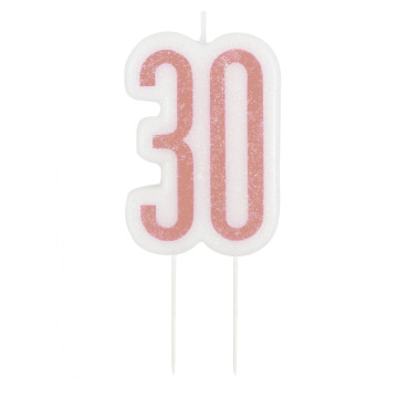 Guirlande fanions 30 ans - Décoration anniversaire 30 ans - Fanions 30 ans  anniversaire