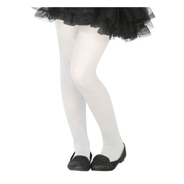 Collants opaques blancs pour enfant