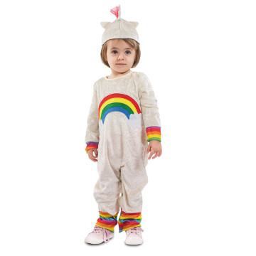 Déguisement combinaison licorne bébé