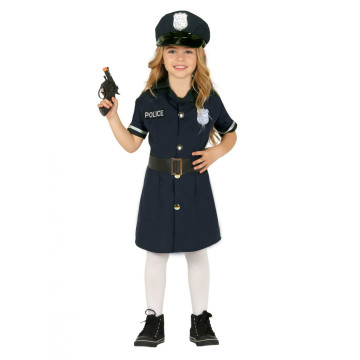 Déguisement robe policière fille