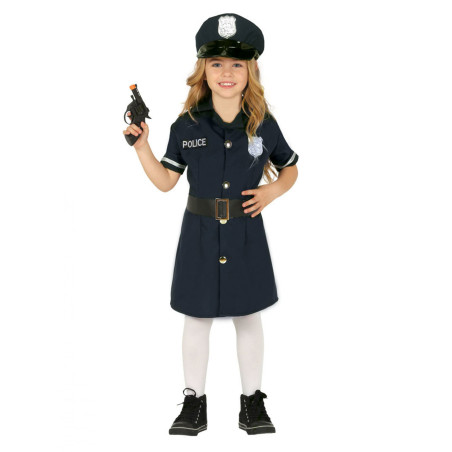 Déguisement robe policière fille