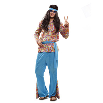 Déguisement hippie psychédélique homme