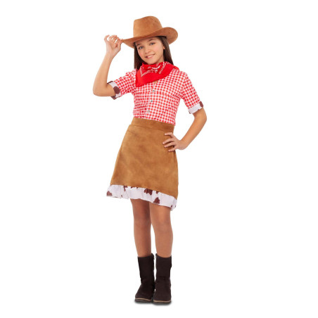 Déguisement cowgirl de l'Ouest fille