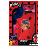 Coffret déguisement classique Ladybug fille