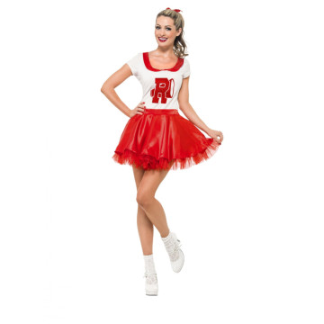 Déguisement Grease Cheerleader femme