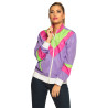 Veste jogging rétro femme