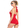 Costume sexy femme de combishort