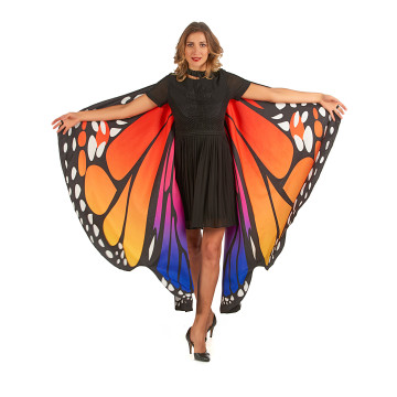 Ailes papillon multicolores adulte