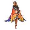 Ailes papillon multicolores adulte