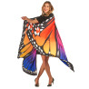 Ailes papillon multicolores adulte