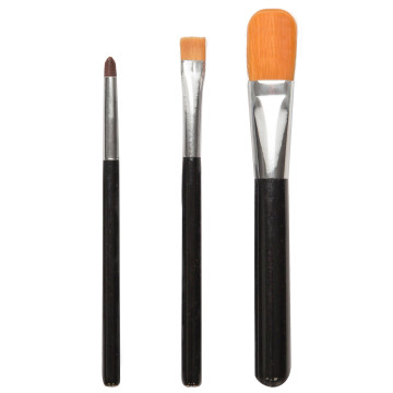 Lot de 3 pinceaux à maquillage