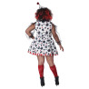 Déguisement clown psycho robe grande taille femme