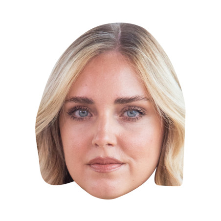 Masque en carton Chiara Ferragni adulte