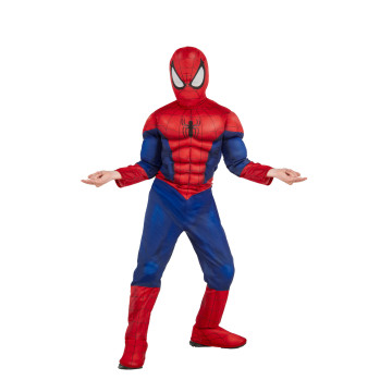 Déguisement Spiderman musclé luxe enfant