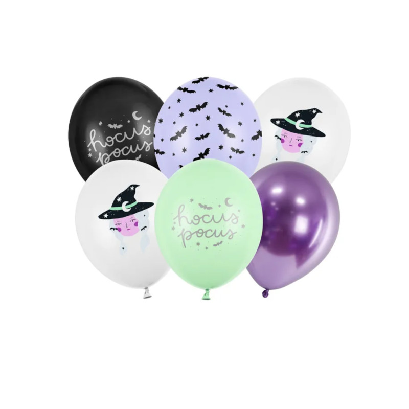 Sachet de 6 ballons latex taille 11 (28 cm) 4 ans - Ambiance-party