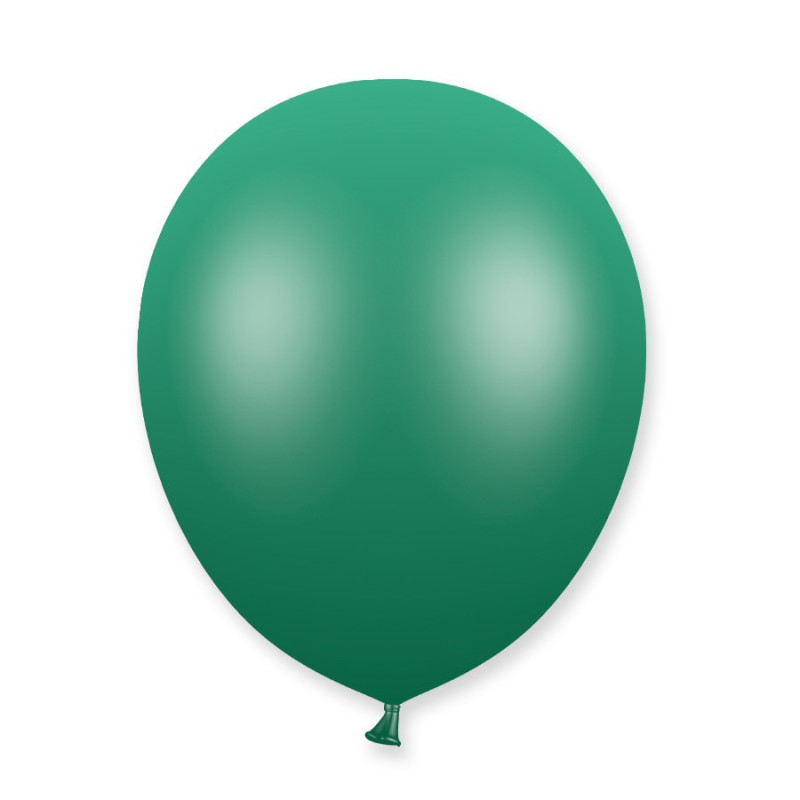 10 Ballons de baudruche vert Pastel