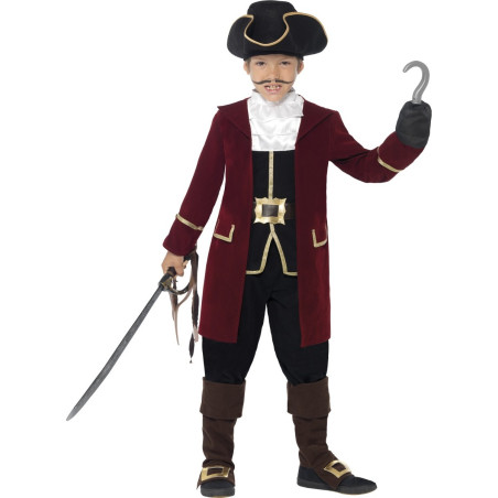 Déguisement capitaine pirate garçon